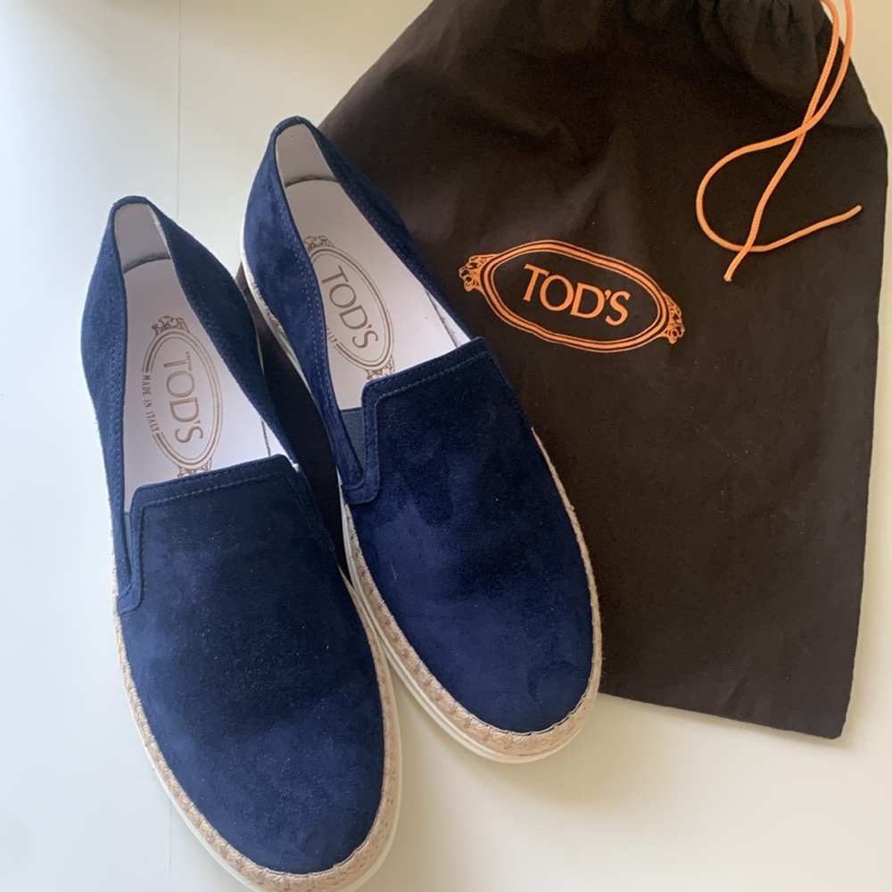 Tod's Navy Espadrilles - image 1